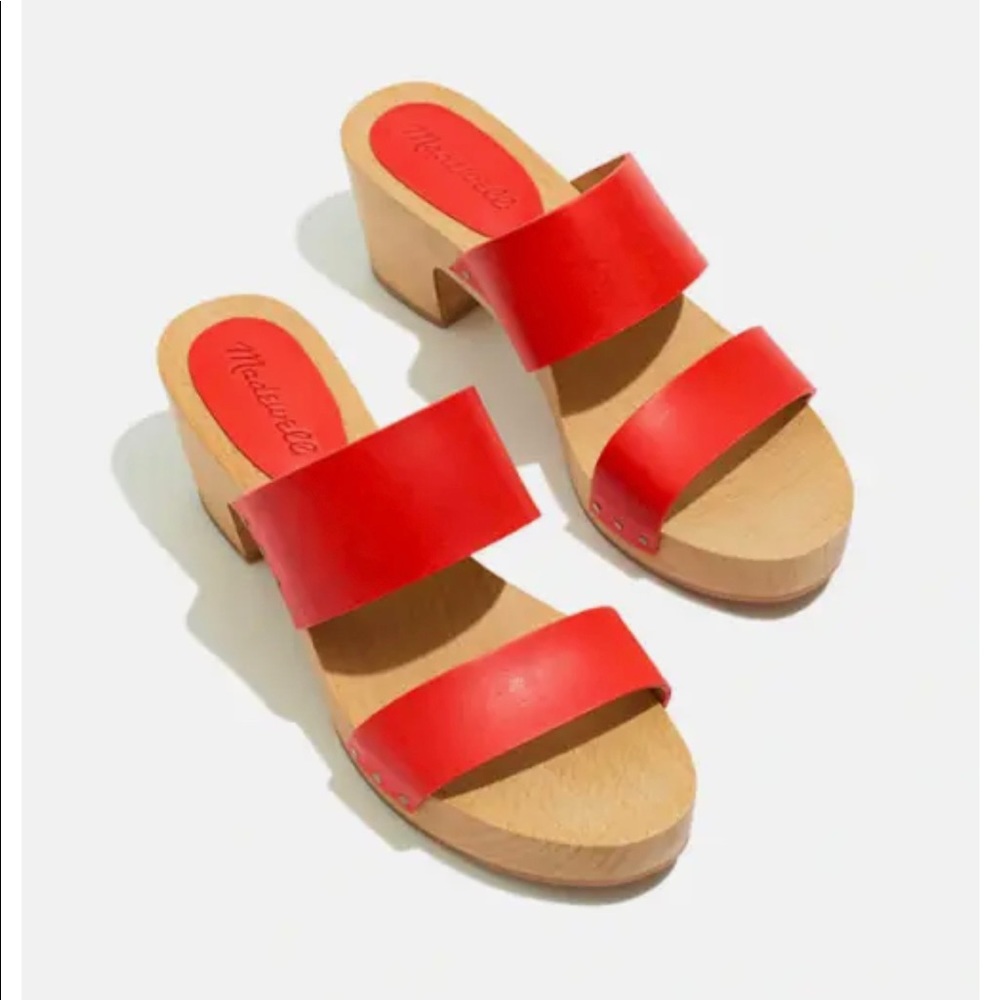 Madewell Double Strap Clog Sandals